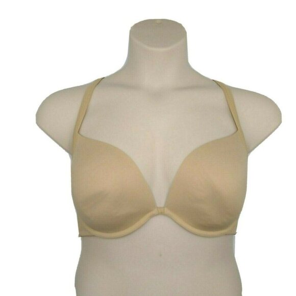 Cacique Bra Plunge Satin Convertible Straps 38DD - Picture 1 of 9